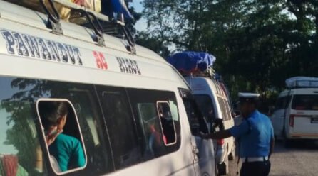 कैलालीमा लागूऔषध प्रयोग गरी गाडी चलाउने ५ जना चालक पक्राउ