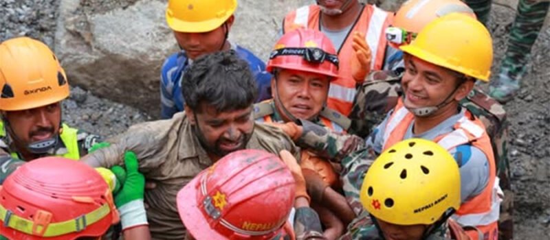 सुरुङबाट १० दिनपछि निकालिएका साहको स्वास्थ्य अवस्था सामान्य